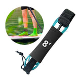 Maxbell Surfboard Leash Paddle Board Leash Surfing Accessories TPU Outdoor SUP Strap 8ft Blue