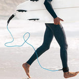 Maxbell Surfboard Leash Paddle Board Leash Surfing Accessories TPU Outdoor SUP Strap 8ft Blue