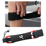Maxbell Surfboard Leash Paddle Board Leash Surfing Accessories TPU Outdoor SUP Strap 9ft Red