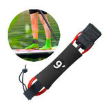 Maxbell Surfboard Leash Paddle Board Leash Surfing Accessories TPU Outdoor SUP Strap 9ft Red