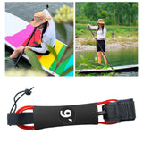Maxbell Surfboard Leash Paddle Board Leash Surfing Accessories TPU Outdoor SUP Strap 9ft Red