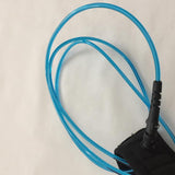 Maxbell Surfboard Leash Paddle Board Leash Surfing Accessories TPU Outdoor SUP Strap 9ft Blue