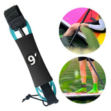 Maxbell Surfboard Leash Paddle Board Leash Surfing Accessories TPU Outdoor SUP Strap 9ft Blue