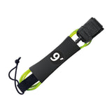 Maxbell Surfboard Leash Paddle Board Leash Surfing Accessories TPU Outdoor SUP Strap 9ft Green
