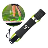 Maxbell Surfboard Leash Paddle Board Leash Surfing Accessories TPU Outdoor SUP Strap 9ft Green