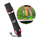 Maxbell Surfboard Leash Paddle Board Leash Surfing Accessories TPU Outdoor SUP Strap 10ft Red