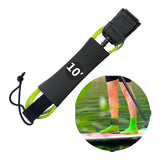 Maxbell Surfboard Leash Paddle Board Leash Surfing Accessories TPU Outdoor SUP Strap 10ft Green