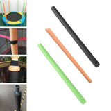 Maxbell Trampoline Enclosure Foam Sleeves for Kid Jumping Bed Trampoline Accessories Black