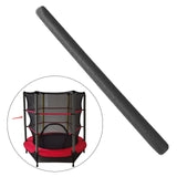 Maxbell Trampoline Enclosure Foam Sleeves for Kid Jumping Bed Trampoline Accessories Black