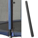 Maxbell Trampoline Enclosure Foam Sleeves for Kid Jumping Bed Trampoline Accessories Black