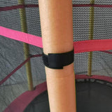 Maxbell Trampoline Enclosure Foam Sleeves for Kid Jumping Bed Trampoline Accessories Orange