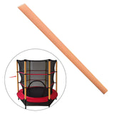 Maxbell Trampoline Enclosure Foam Sleeves for Kid Jumping Bed Trampoline Accessories Orange
