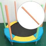 Maxbell Trampoline Enclosure Foam Sleeves for Kid Jumping Bed Trampoline Accessories Orange