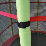 Maxbell Trampoline Enclosure Foam Sleeves for Kid Jumping Bed Trampoline Accessories Green