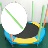 Maxbell Trampoline Enclosure Foam Sleeves for Kid Jumping Bed Trampoline Accessories Green