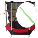 Maxbell Trampoline Enclosure Foam Sleeves for Kid Jumping Bed Trampoline Accessories Green