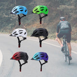 Maxbell Bicycle Helmet Head Protective Lightweight with LED Safety Light Bike Helmet Blue