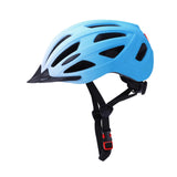 Maxbell Bicycle Helmet Head Protective Lightweight with LED Safety Light Bike Helmet Blue
