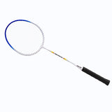 Maxbell 2Pcs Badminton Racket Lightweight 2 Player Badminton Racquet for Adults Kids with Bag Blue