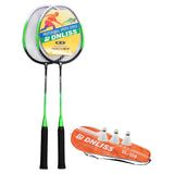 Maxbell 2x Badminton Racquets Playing Badminton Racket Sets for Lawn Green