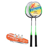 Maxbell 2x Badminton Racquets Playing Badminton Racket Sets for Lawn Green