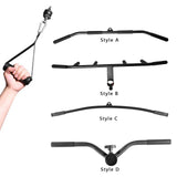 Maxbell LAT Pull Down Bar Cable Pulley Attachment for Weight Lifting Muscle Building Style A