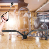 Maxbell LAT Pull Down Bar Cable Pulley Attachment for Weight Lifting Muscle Building Style D