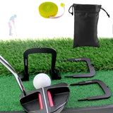 Maxbell Golf Putting Gates with Carry Bag Lightweight Aluminum Alloy Putt Alignment