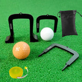 Maxbell Golf Putting Gates with Carry Bag Lightweight Aluminum Alloy Putt Alignment