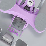 Maxbell Double Wheel Abdominal Roller for Women Body Building Home Gym Use Violet