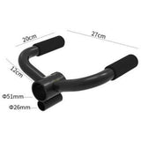 Maxbell T Bar Row Landmine Attachment for Triceps Lats Core Muscles Strengthens Back double handle