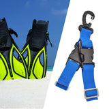 Maxbell Diving Fins Strap Gear Swim Flippers Buckles for Adult Scuba Diving Swimming Blue