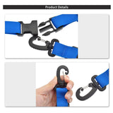 Maxbell Diving Fins Strap Gear Swim Flippers Buckles for Adult Scuba Diving Swimming Blue