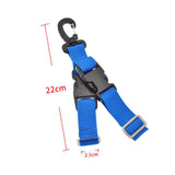 Maxbell Diving Fins Strap Gear Swim Flippers Buckles for Adult Scuba Diving Swimming Blue