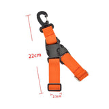 Maxbell Diving Fins Strap Gear Swim Flippers Buckles for Adult Scuba Diving Swimming Orange