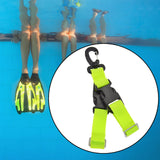 Maxbell Diving Fins Strap Gear Swim Flippers Buckles for Adult Scuba Diving Swimming Green