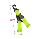 Maxbell Diving Fins Strap Gear Swim Flippers Buckles for Adult Scuba Diving Swimming Green