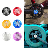 Maxbell Bike Crank Dust Cover Crankarm Dust Cover Cap for Road Bicycle Mountain Bike Black
