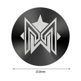 Maxbell Bike Crank Dust Cover Crankarm Dust Cover Cap for Road Bicycle Mountain Bike Black