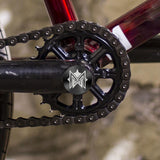Maxbell Bike Crank Dust Cover Crankarm Dust Cover Cap for Road Bicycle Mountain Bike Black