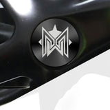 Maxbell Bike Crank Dust Cover Crankarm Dust Cover Cap for Road Bicycle Mountain Bike Black