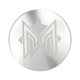 Maxbell Bike Crank Dust Cover Crankarm Dust Cover Cap for Road Bicycle Mountain Bike Argent