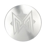 Maxbell Bike Crank Dust Cover Crankarm Dust Cover Cap for Road Bicycle Mountain Bike Argent