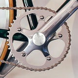 Maxbell Bike Crank Dust Cover Crankarm Dust Cover Cap for Road Bicycle Mountain Bike Argent