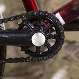 Maxbell Bike Crank Dust Cover Crankarm Dust Cover Cap for Road Bicycle Mountain Bike Argent