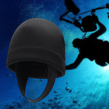 Maxbell Diving Hood 2mm Neoprene Hood Swimming Cap for Men Women Water Sports Winter M Size Black