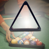 Maxbell Wooden Billiard Ball Rack Table Accessory Sturdy Pool Pool Table Ball Holder