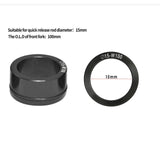 Maxbell Bike Fork Mount Front Fork Block Mount Rack Bike Holder Bike Bicycle Carrier Black