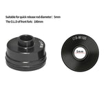 Maxbell Bike Fork Mount Front Fork Block Mount Rack Bike Holder Bike Bicycle Carrier Black