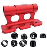 Maxbell Bike Fork Mount Front Fork Block Mount Rack Bike Holder Bike Bicycle Carrier Red